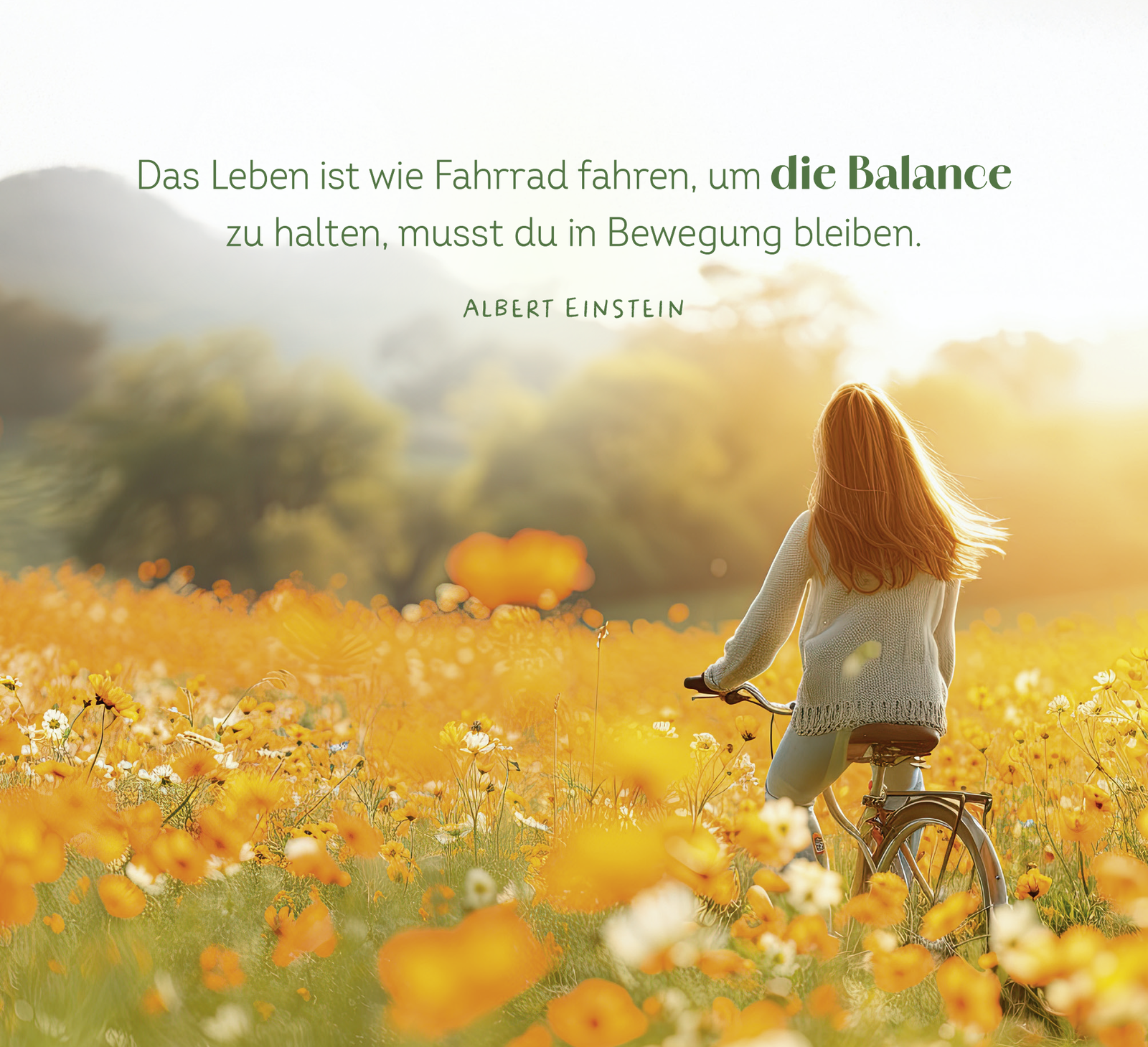 Beispielinhalt (Bild) Lass es dir gut gehen