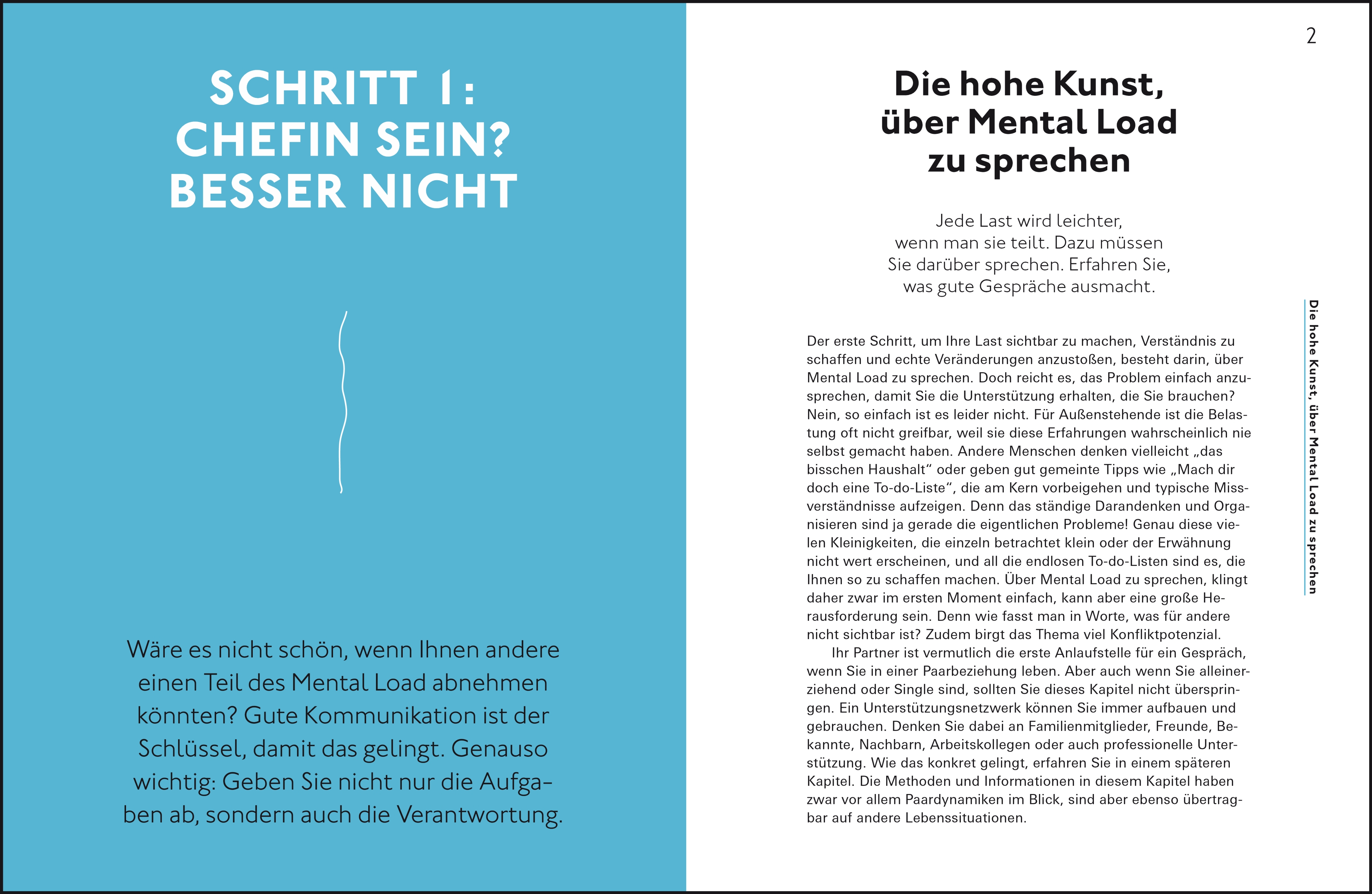 Beispielinhalt (Bild) Freier Kopf statt Mental Load