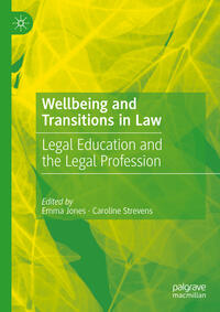 Vorderes Coverbild Wellbeing and Transitions in Law