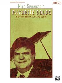 Vorderes Coverbild Mike Springer's Favorite Solos, Bk 3