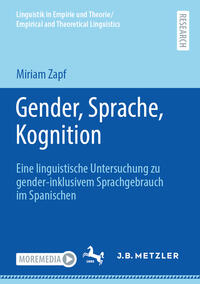 Vorderes Coverbild Gender, Sprache, Kognition