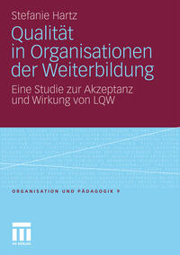 Vorderes Coverbild Qualität in Organisationen der Weiterbildung