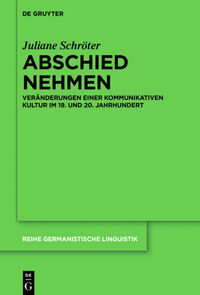 Vorderes Coverbild Abschied nehmen