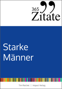 Vorderes Coverbild 365 Zitate für starke Männer