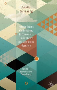 Vorderes Coverbild Herbert Scarf's Contributions to Economics, Game Theory and Operations Research