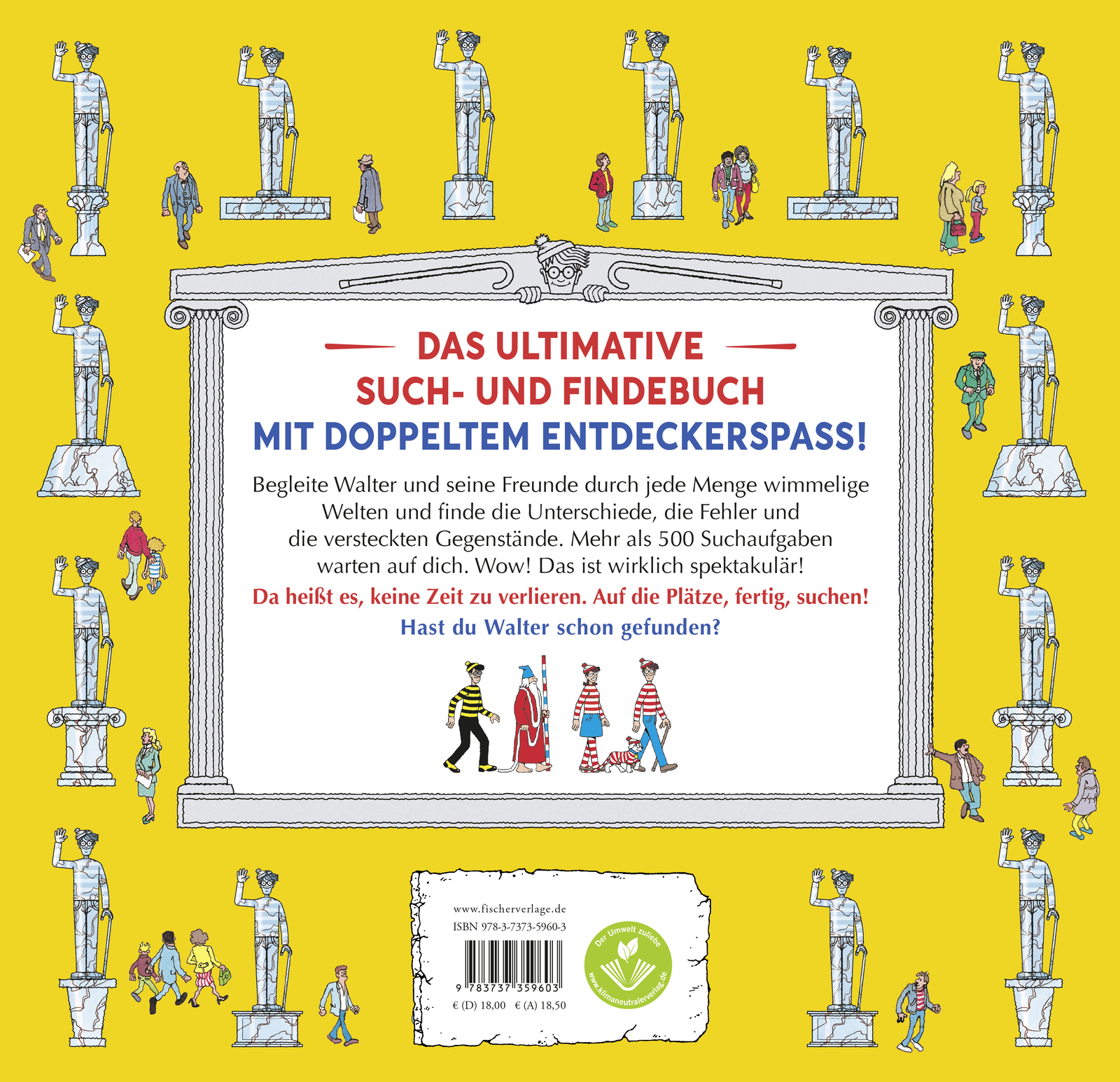 Rückseitencover Wo ist Walter? Finde den Fehler