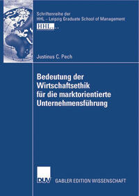 Vorderes Coverbild Bedeutung der Wirtschaftsethik für die marktorientierte Unternehmensführung
