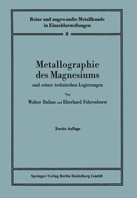 Vorderes Coverbild Metallographie des Magnesiums und seiner technischen Legierungen