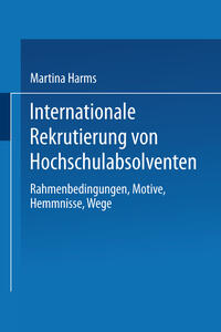 Vorderes Coverbild Internationale Rekrutierung von Hochschulabsolventen