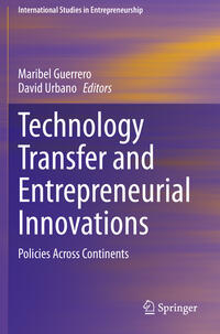 Vorderes Coverbild Technology Transfer and Entrepreneurial Innovations