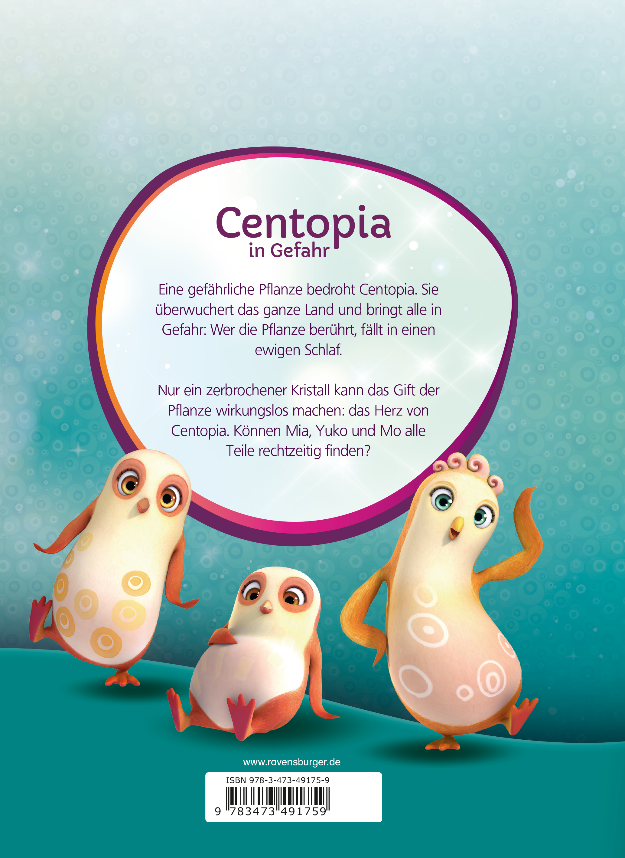 Rückseitencover Mia and me - Das Herz von Centopia