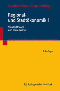 Vorderes Coverbild Regional- und Stadtökonomik 1