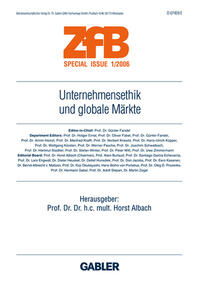 Vorderes Coverbild Unternehmensethik und globale Märkte
