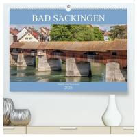Vorderes Coverbild Bad Säckingen - Städtle am Hochrhein (hochwertiger Premium Wandkalender 2026 DIN A2 quer), Kunstdruck in Hochglanz