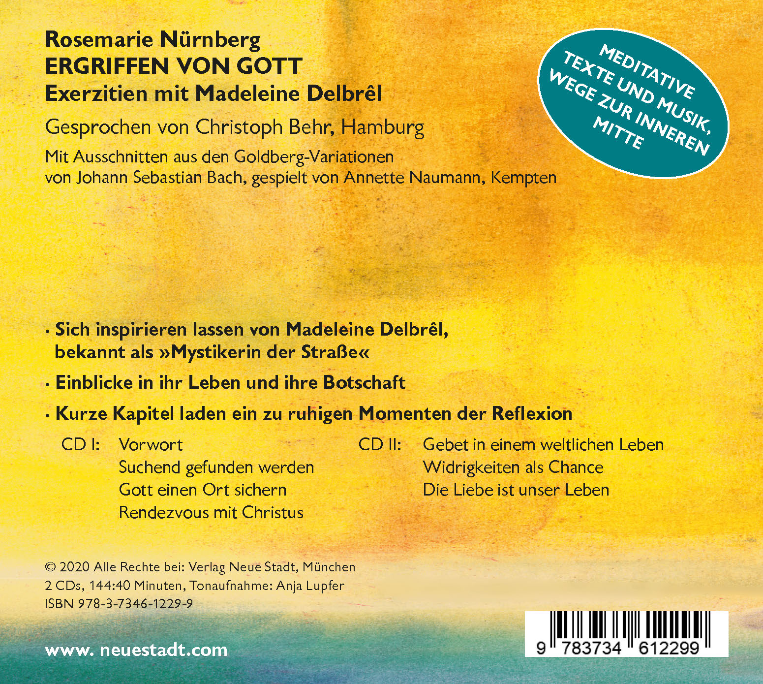 Rückseitencover Ergriffen von Gott