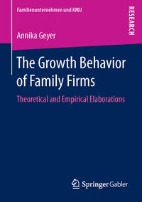 Vorderes Coverbild The Growth Behavior of Family Firms