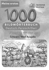 Vorderes Coverbild Meine ersten 1000 Wörter Bilderwörterbuch Deutsch-Persisch/Dari, Tahmine und Rustam