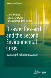 Vorderes Coverbild Disaster Research and the Second Environmental Crisis