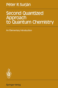 Vorderes Coverbild Second Quantized Approach to Quantum Chemistry