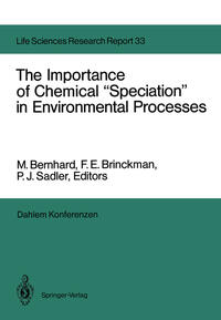 Vorderes Coverbild The Importance of Chemical “Speciation” in Environmental Processes