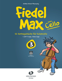 Vorderes Coverbild Fiedel-Max goes Cello 3