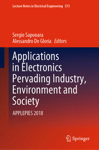 Vorderes Coverbild Applications in Electronics Pervading Industry, Environment and Society