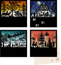 Vorderes Coverbild Mini-Adventskalender-Sortiment - Stille Nacht
