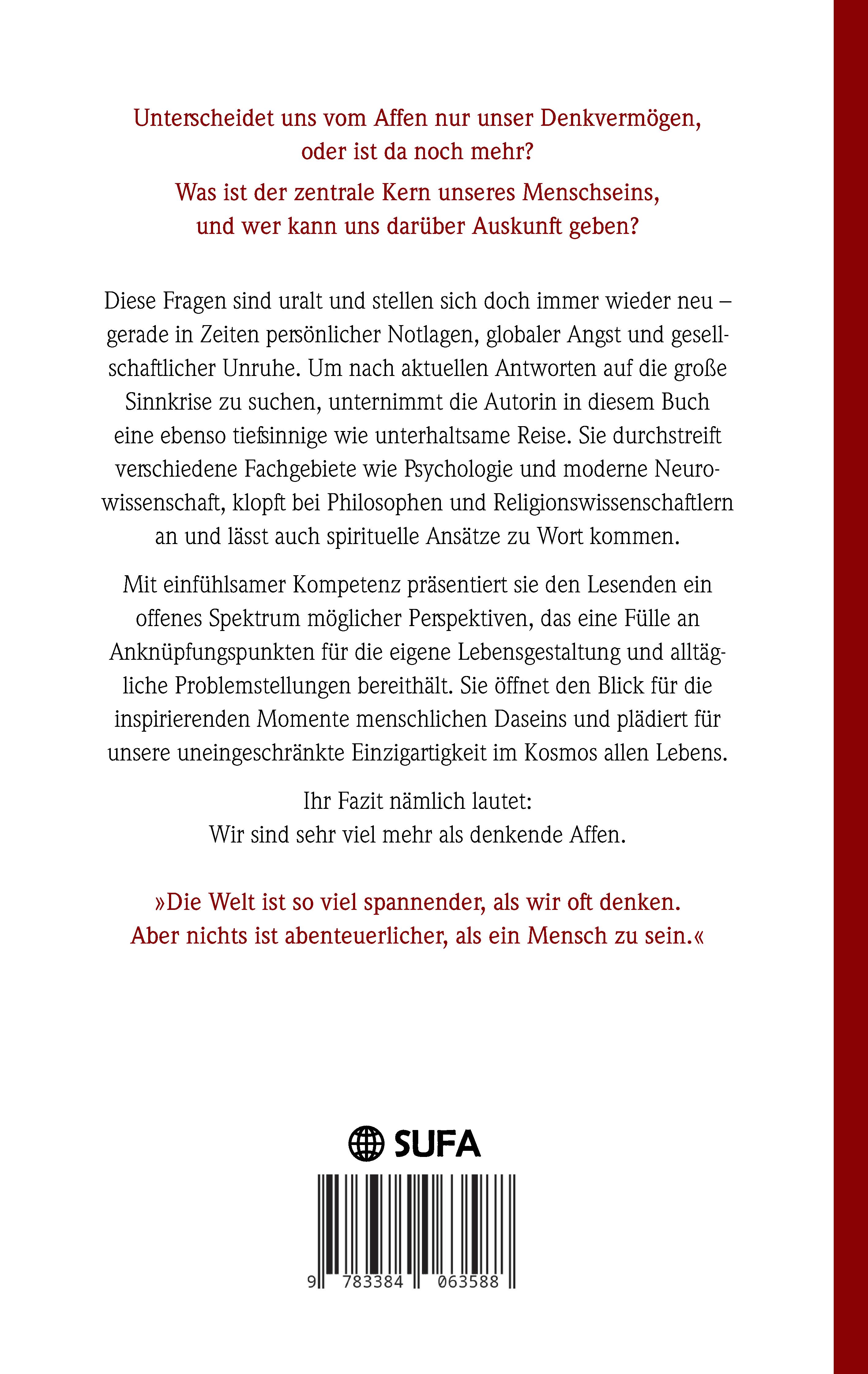 Rückseitencover Denkende Affen?
