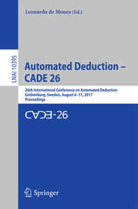 Vorderes Coverbild Automated Deduction – CADE 26