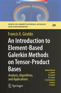 Vorderes Coverbild An Introduction to Element-Based Galerkin Methods on Tensor-Product Bases