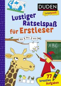 Vorderes Coverbild Duden Leseprofi – Lustiger Rätselspaß für Erstleser, 1. Klasse