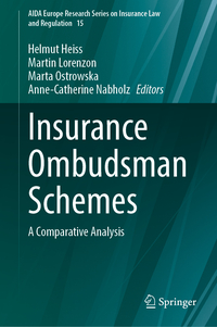 Vorderes Coverbild Insurance Ombudsman Schemes
