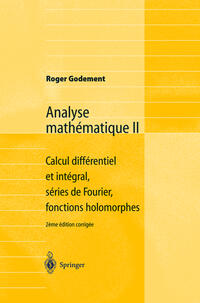 Vorderes Coverbild Analyse mathématique II
