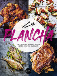 Vorderes Coverbild Plancha - Über 80 Rezepte mit maximal 6 Zutaten für die Grill- und Feuerplatte