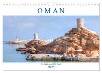 Vorderes Coverbild Oman - Ein Land aus 1001 Nacht (Wandkalender 2025 DIN A4 quer), CALVENDO Monatskalender