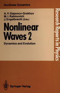 Vorderes Coverbild Nonlinear Waves