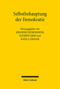 Vorderes Coverbild Selbstbehauptung der Demokratie