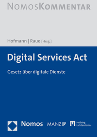 Vorderes Coverbild Digital Services Act