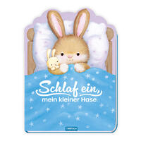 Vorderes Coverbild Trötsch Pappenbuch Schlaf ein, mein kleiner Hase