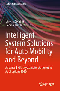 Vorderes Coverbild Intelligent System Solutions for Auto Mobility and Beyond