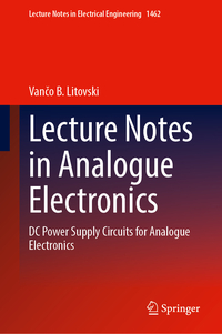 Vorderes Coverbild Lecture Notes in Analogue Electronics
