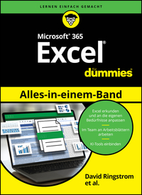 Vorderes Coverbild Microsoft 365 Excel Alles-in-einem-Band für Dummies