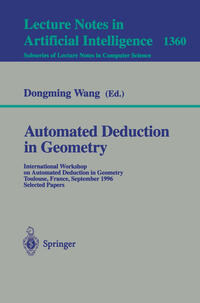 Vorderes Coverbild Automated Deduction in Geometry