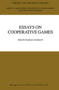Vorderes Coverbild Essay in Cooperative Games