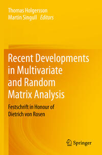 Vorderes Coverbild Recent Developments in Multivariate and Random Matrix Analysis