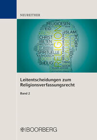 Vorderes Coverbild Leitentscheidungen zum Religionsverfassungsrecht