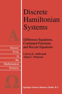 Vorderes Coverbild Discrete Hamiltonian Systems