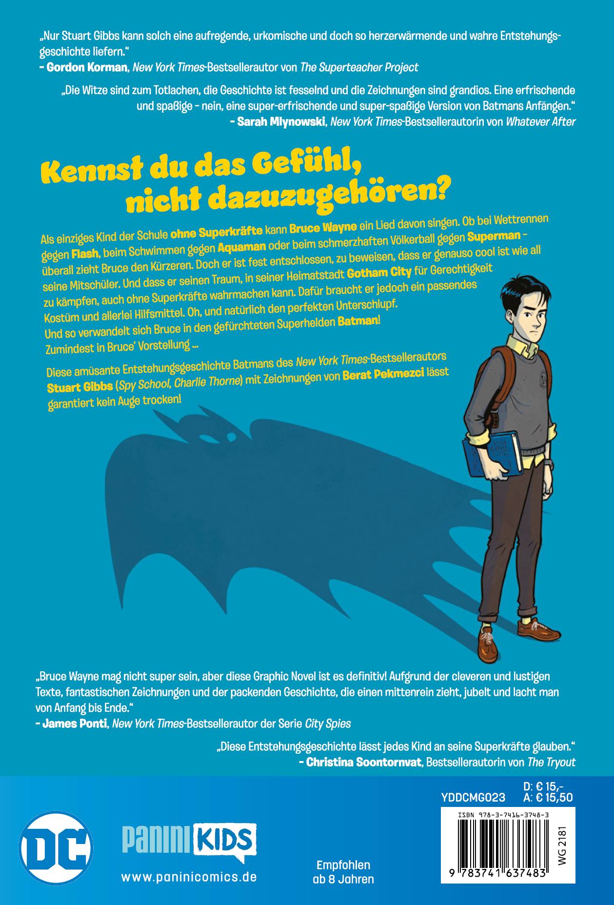 Rückseitencover Bruce Wayne: Gar nicht super