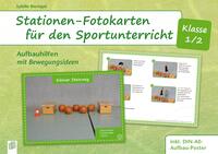 Vorderes Coverbild Stationen-Fotokarten für den Sportunterricht – Klasse 1/2