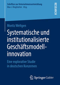 Vorderes Coverbild Systematische und institutionalisierte Geschäftsmodellinnovation